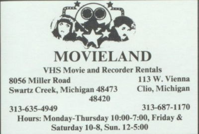 Movieland - Swartz Creek And Clio